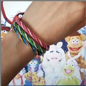 [SOLD] Muppets Handwoven Friendship Bracelet Set
